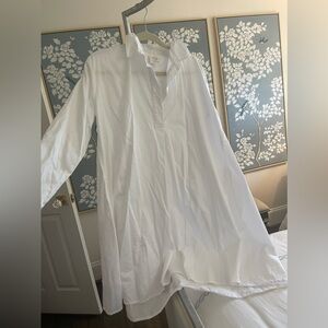 Lenora shirt dress - with blue Mama stiched